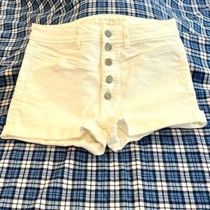 American Eagle High Rise Denim Shorts